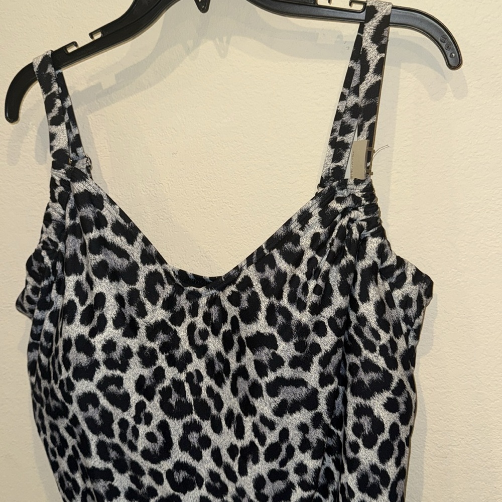 NWT Michael Kors one piece swimsuit plus size 24W